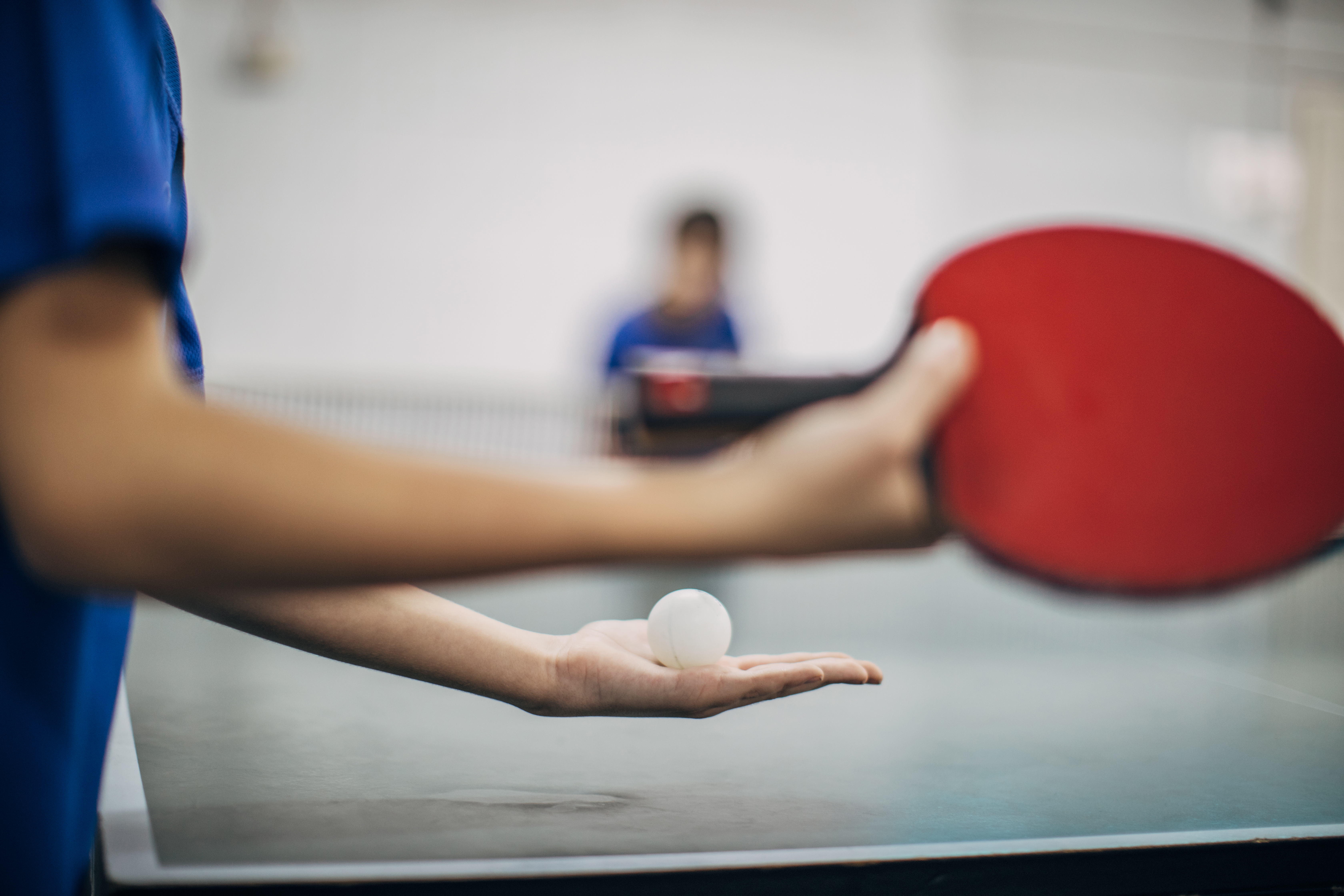 Table tennis players – first to compete for world championship medals, then European Games