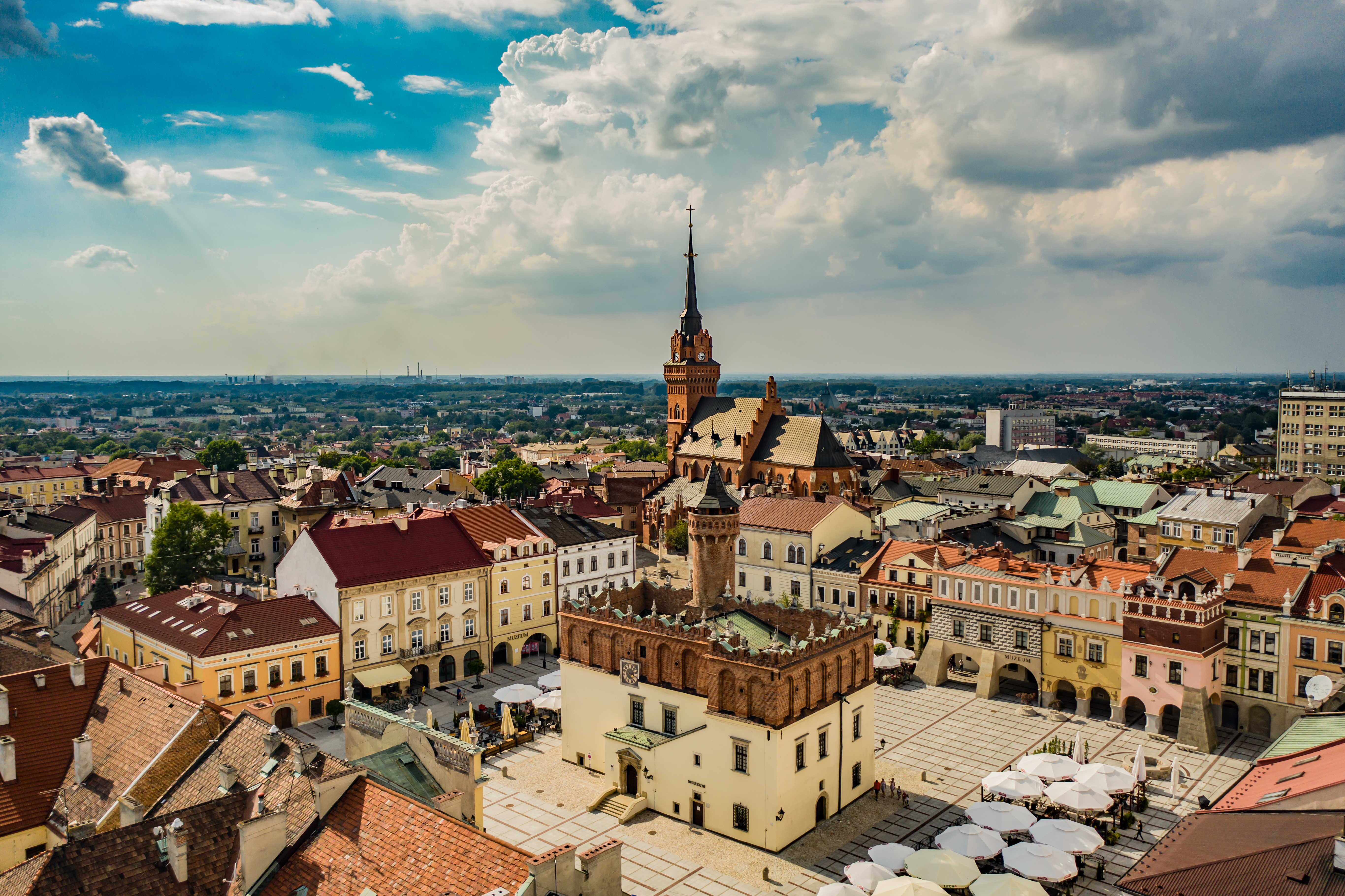22921 – Archiwum UMWM, Ratusz i Bazylika Katedralna w Tarnowie