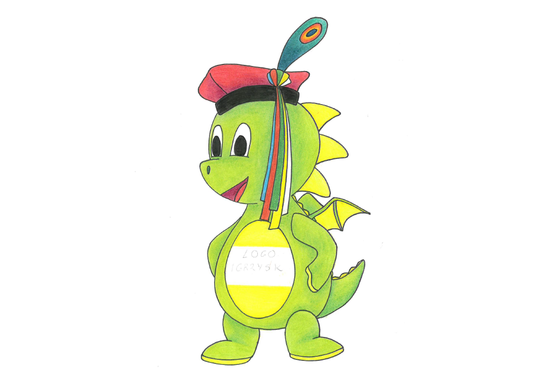 The dragon chosen as the mascot of European Games