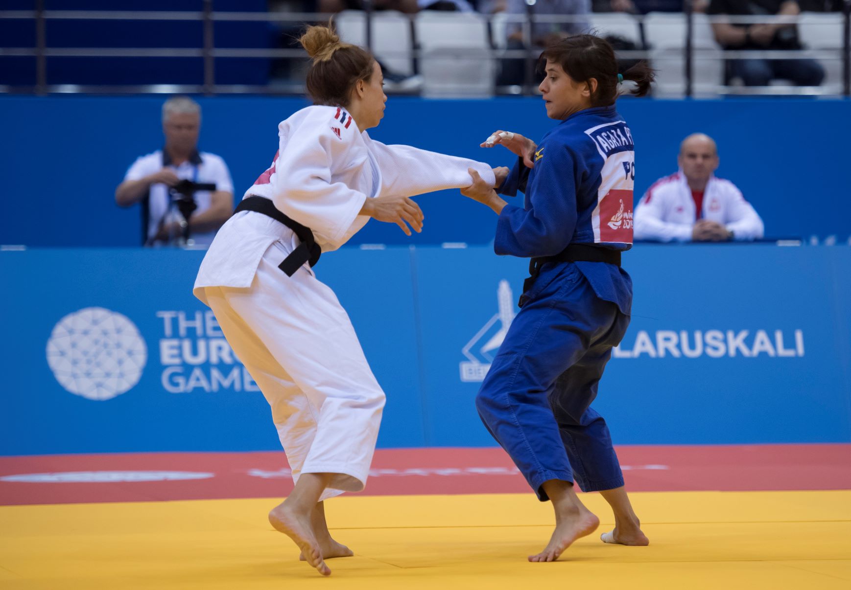 Gruzja złotym medalistą Igrzysk Europejskich w drużynowym judo. Szalona walka Polki