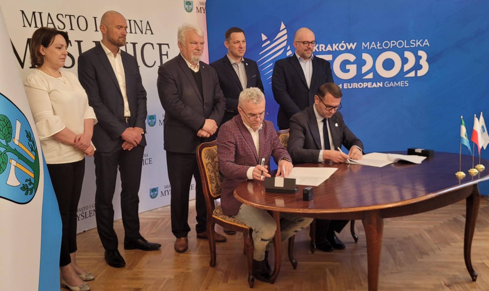 Myslenice officially EG 2023 partner city