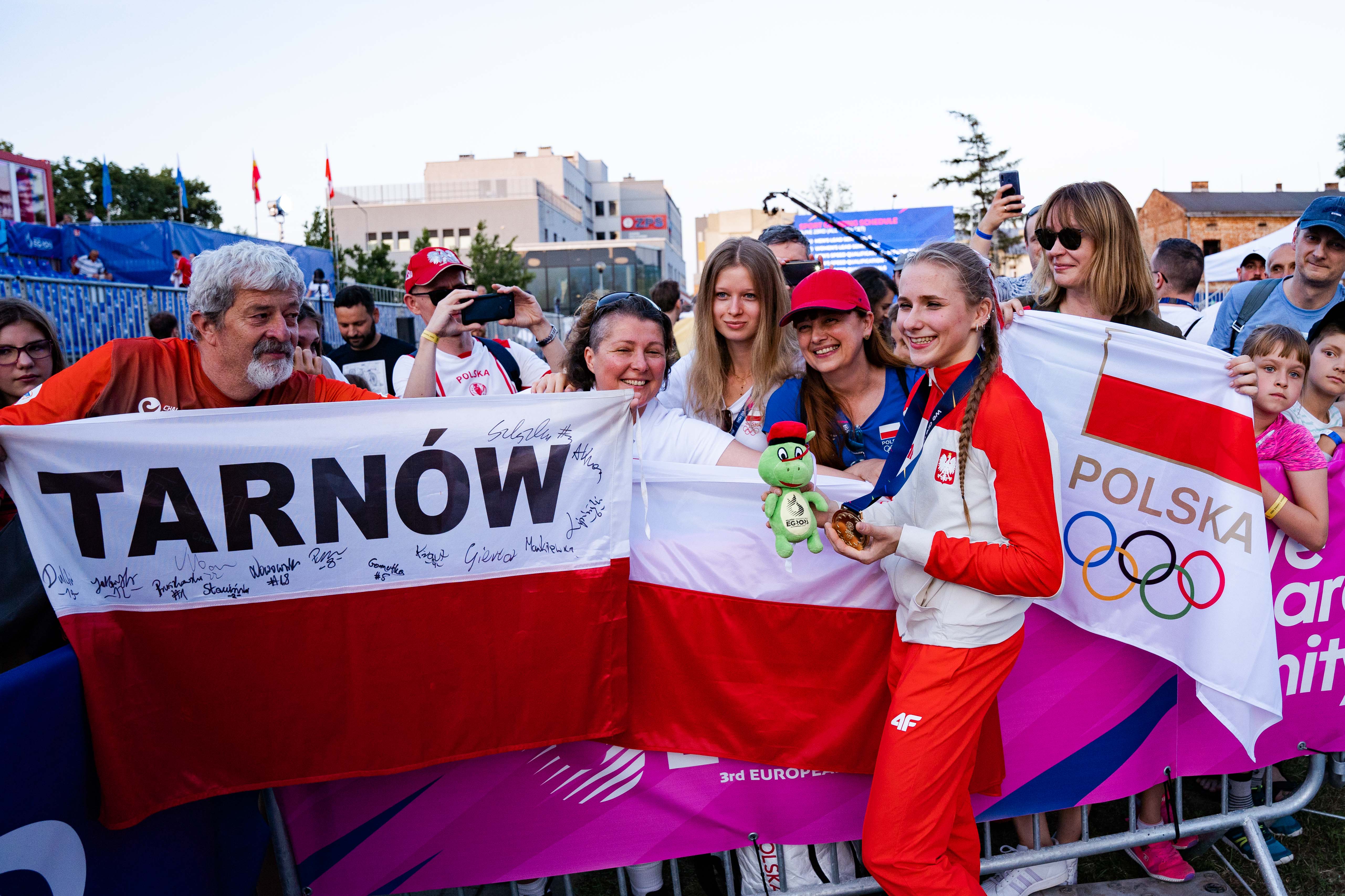 Tarnow-native Natalia Kalucka sets new personal best on her way to the European Games gold medal