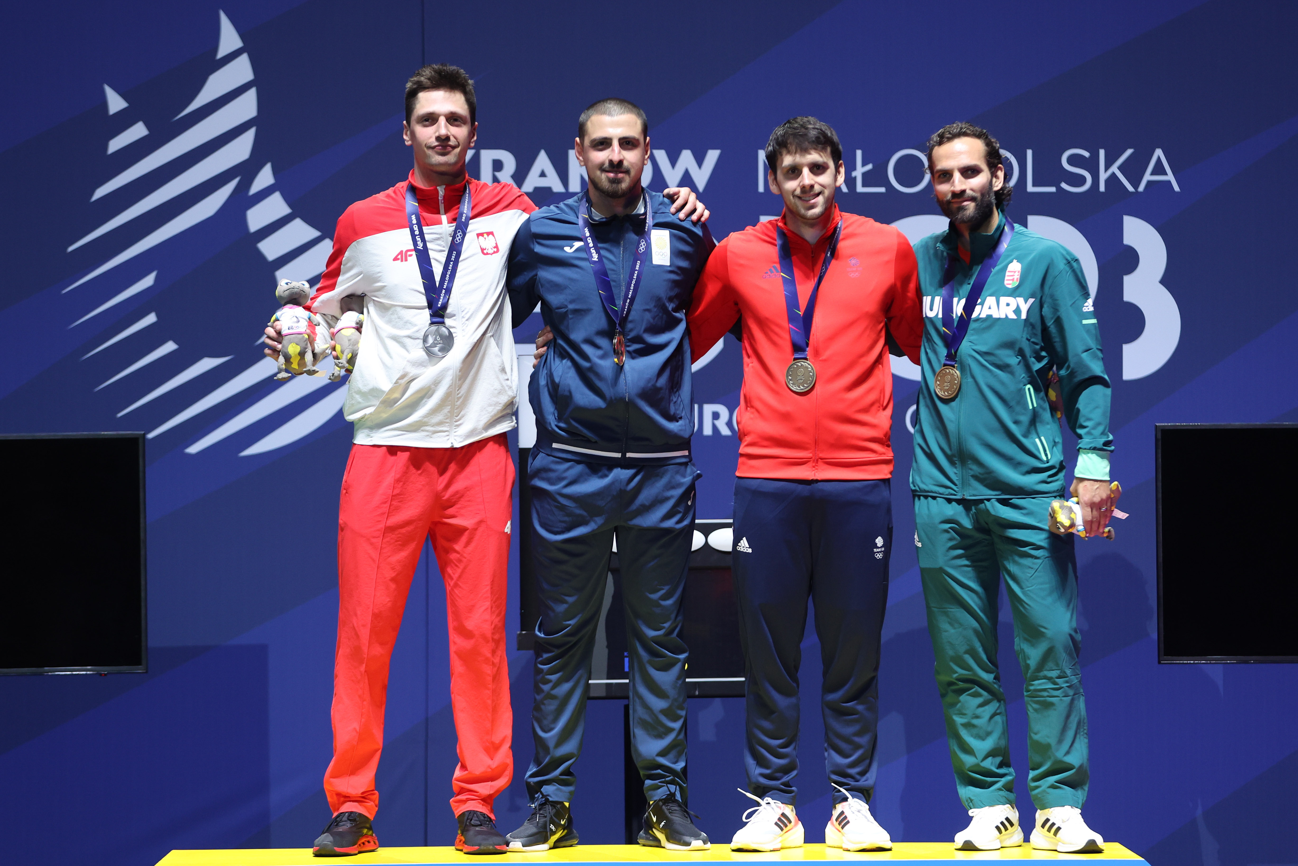 Georgian gold medal in the men’s sabre event