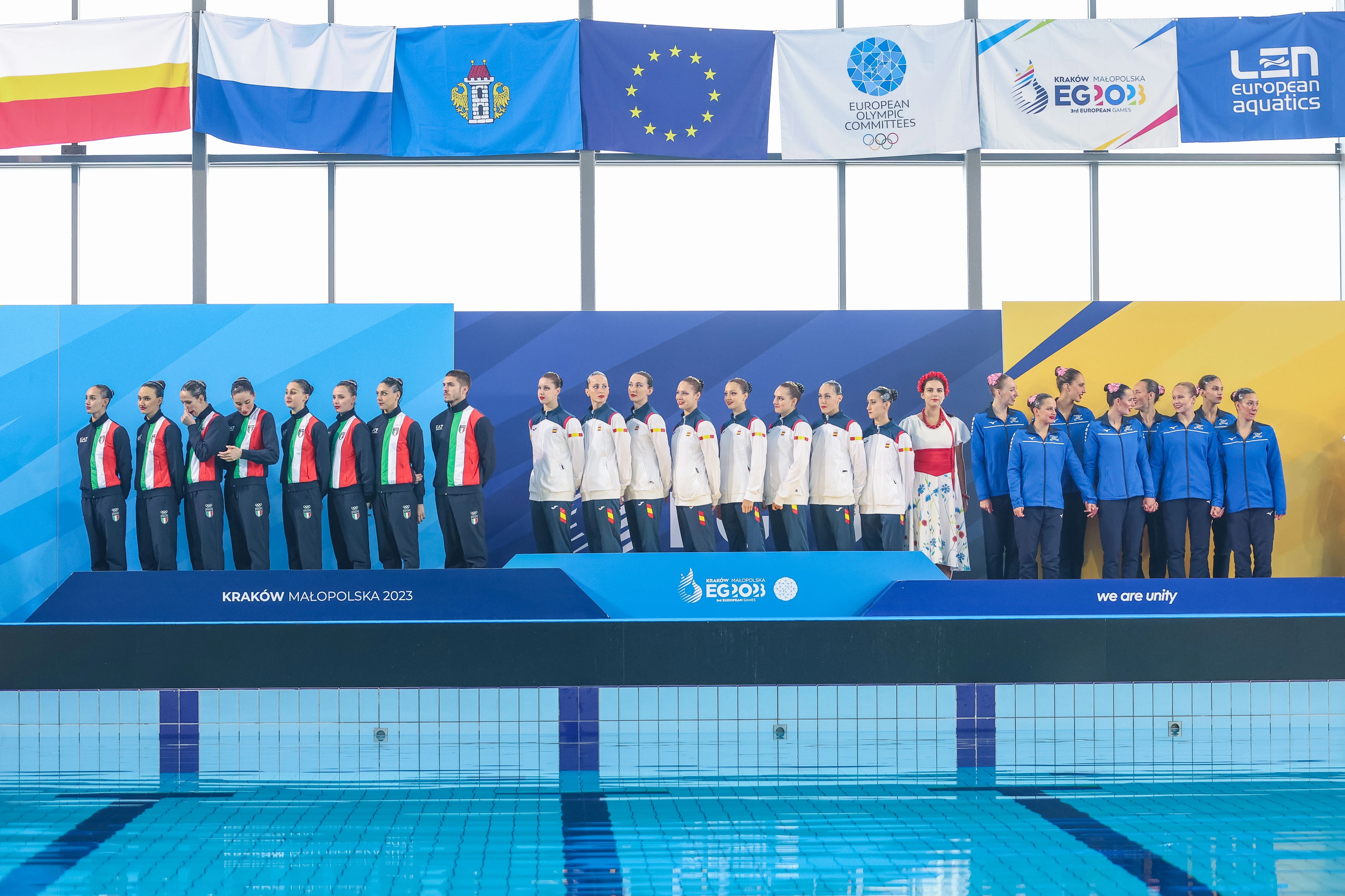 Hiszpania zdobywa trzecie złoto w pływaniu artystycznym i zajmuje pierwsze miejsce w tabeli medalowej mistrzostw Europy