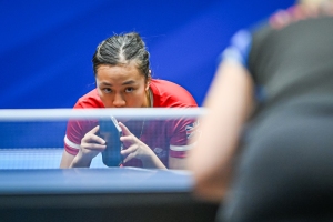 Favorites enter the stage in table tennis competition