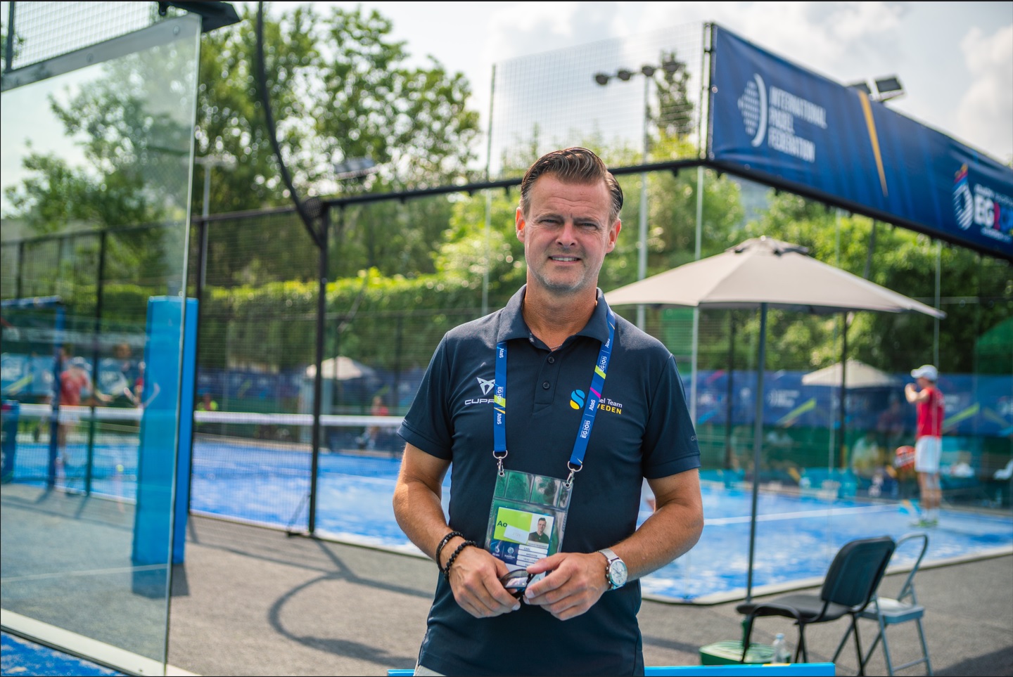 Calle Akesson (Swedish Padel Federation): “We are a global sport, it’s good to be here”
