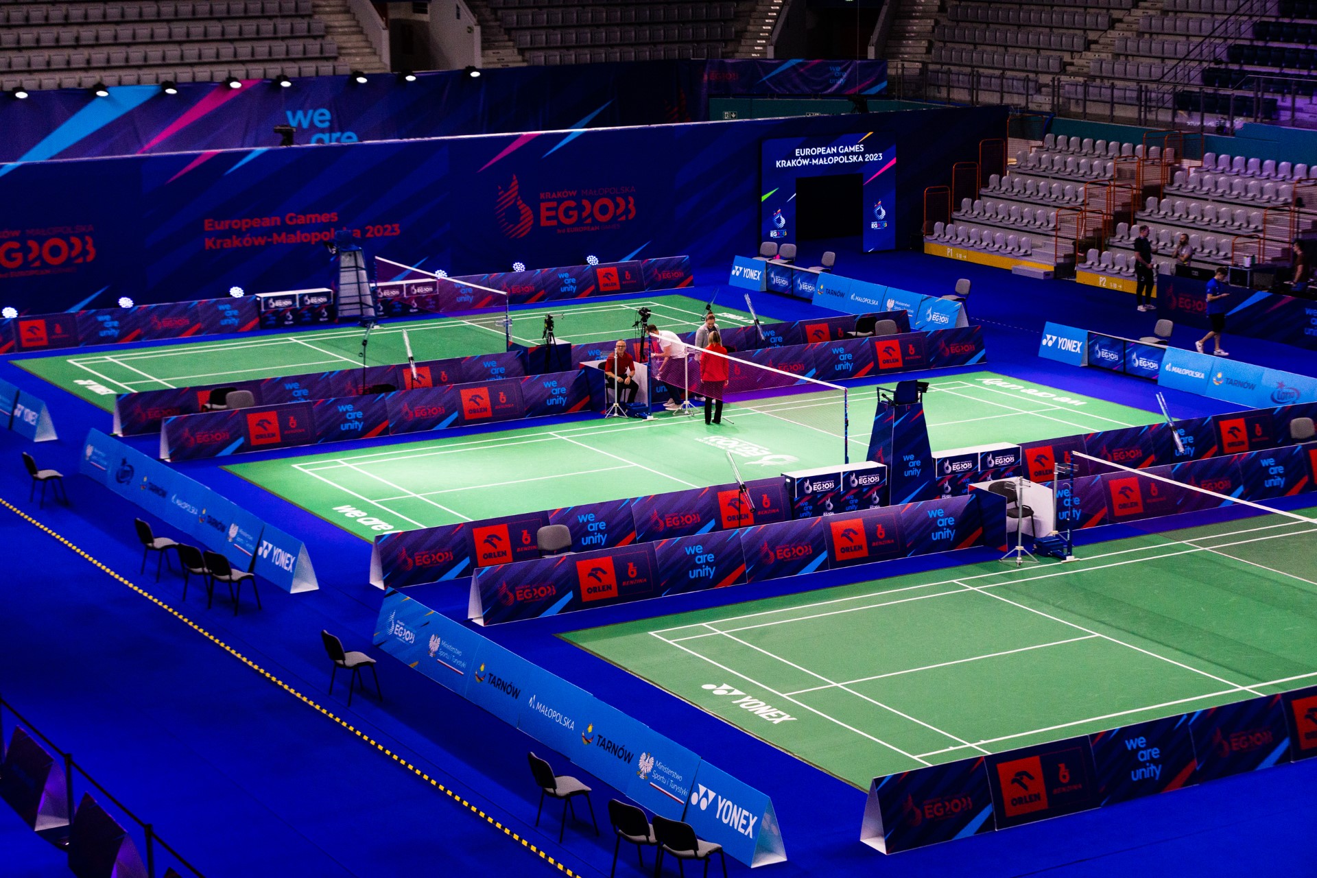 Badminton at the European Games, off with a bang