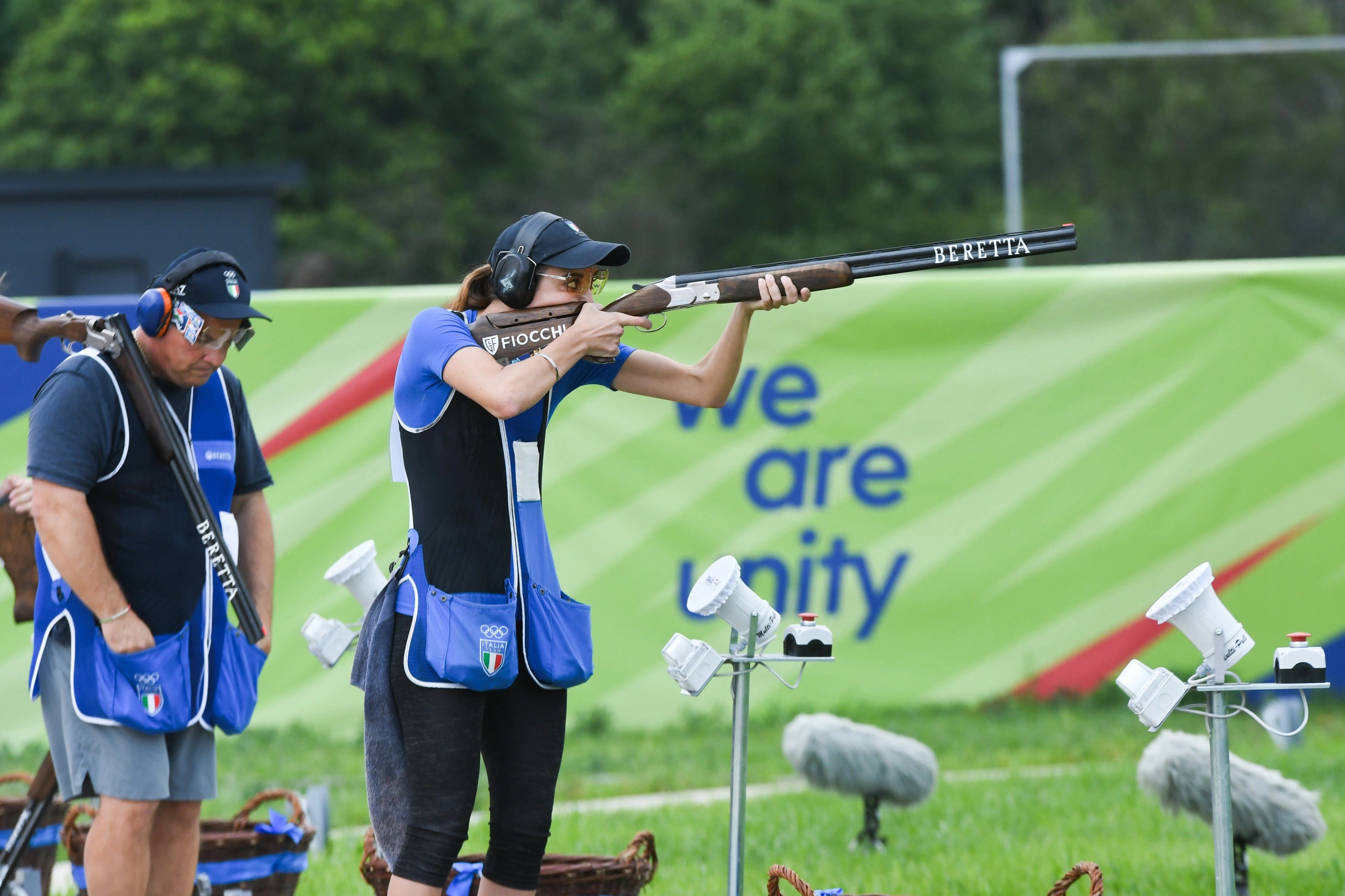 Two medals for Italy. France best in pistol