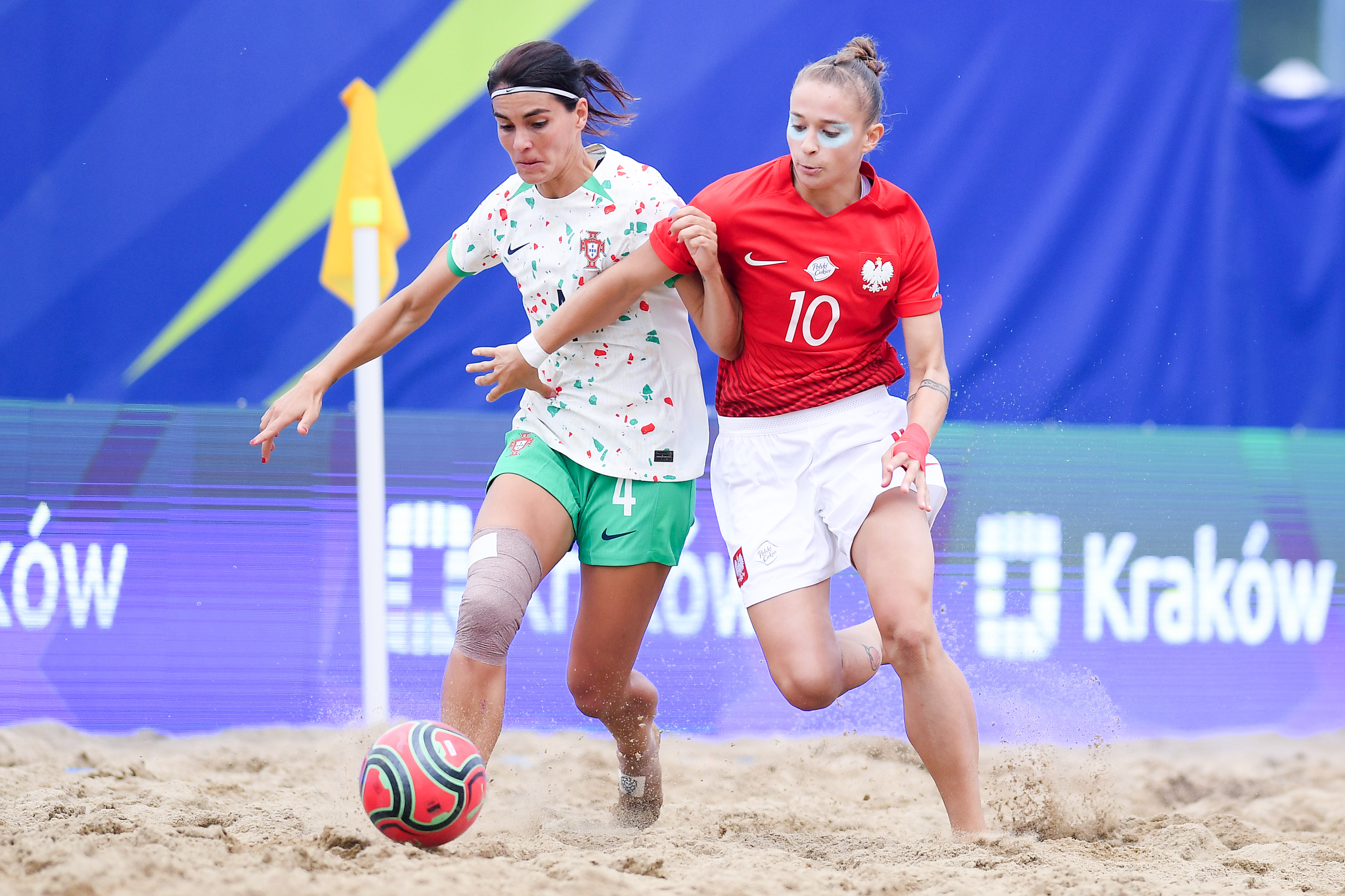 Goals galore in beach soccer tournament European Games 2023