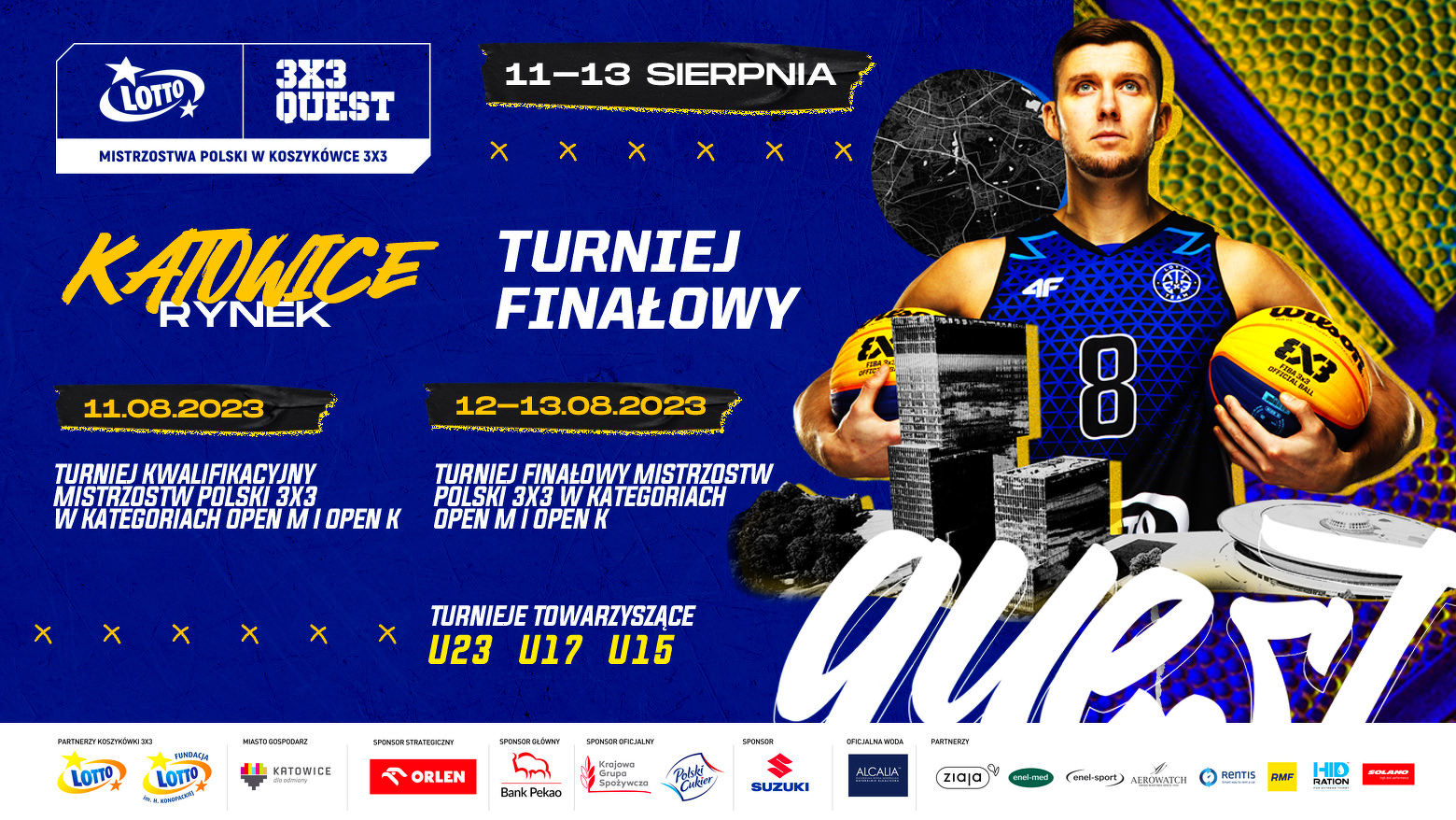 Finał Mistrzostw Polski w koszykówce 3×3 w Katowicach